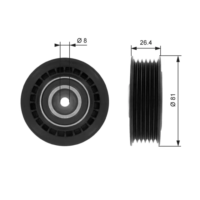 Galet Tendeur (Courroie D'accessoire) Vw Transporter T4 Camionnette 2.5 Tdi,2.5