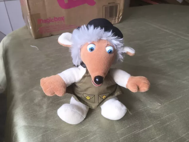 The Wombles Small 5"" Tobermory Bohnen Weichspielzeug Plüschtier