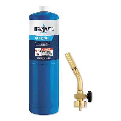 Basic Pencil Flame Torch Kit, 14.1 Oz. Propane Cylinder; Ul2317 Torch