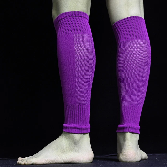 Men Sport Socks Anti Slip Grip Soccer Football Basketball Long Socks Leg Slee ♬