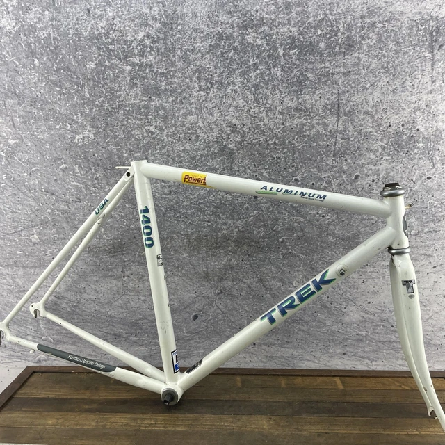 Color Trek 1420 VINTAGE TREK 1400 Aluminum Road Bike Frame 53cm