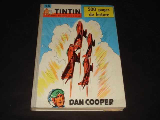 ALBUM DU JOURNAL DE TINTIN FRANÇAIS N°46 ( 616 a 625)