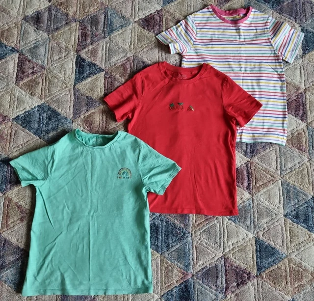 Girls size age 9-10 years NEXT t-shirt top bundle 3