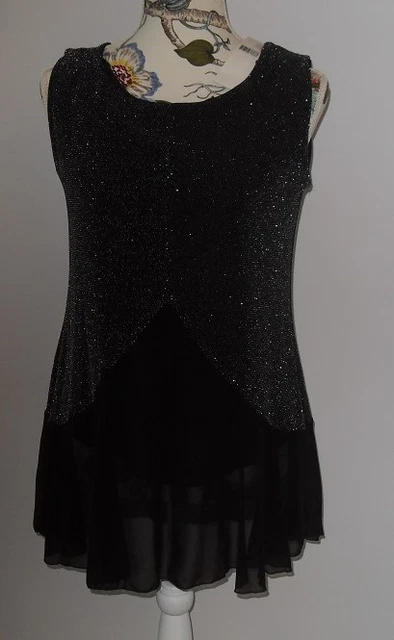 Top Blouse Sans Manches Patrice Breal - Taille 40 - Neuf Avec étiquettes - Multicouleur