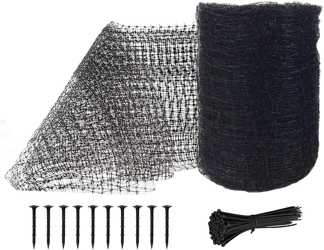 GARDEN NETTING 100 X 100mm Anti Bird Plant Pond Net Protection - Foto 3