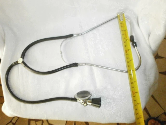 Antique Vintage Stethoscope Bakelite, Wwii, Binaural... 3