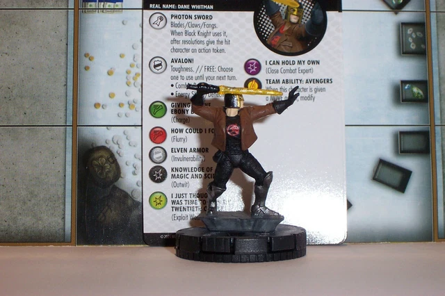 BLACK KNIGHT  # 033  War of the Realms Marvel Heroclix Rare