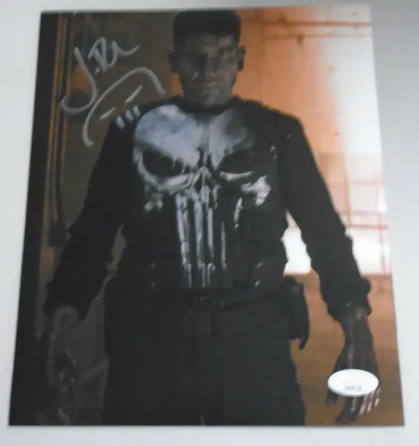 JON BERNTHAL Signed 8x10 Photo The Punisher  Autograph  Beckett BAS JSA JSA E