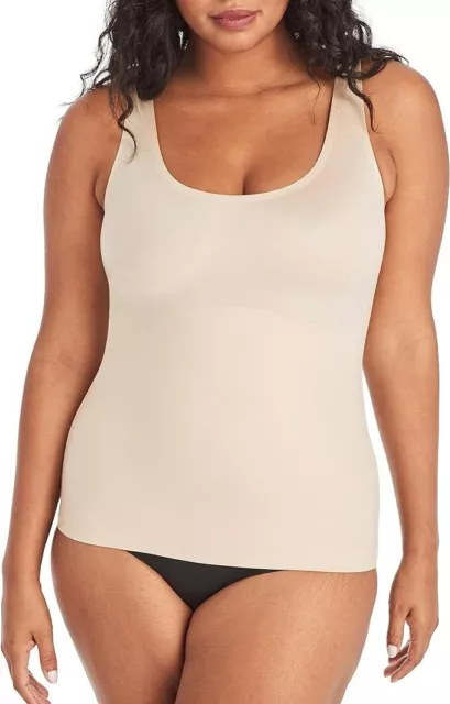 Maidenform Women's Comfort Devotion Shapewear Tank Top, Firm Control Cami, XL