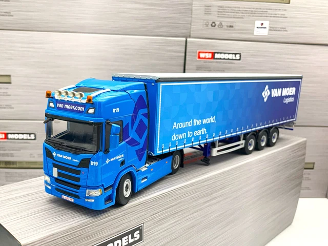SCANIA 111 4x2 avec remorque bachée 3 essieux