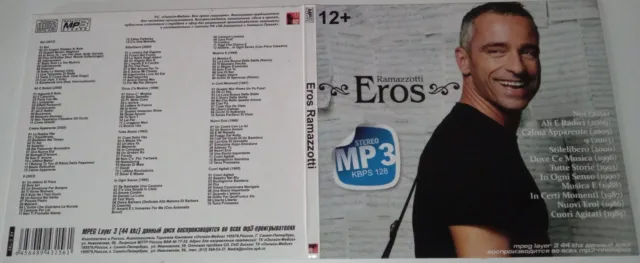 Eros Ramazzotti  Rare Cd Collection Mp3 Original Contenant 12 Albums