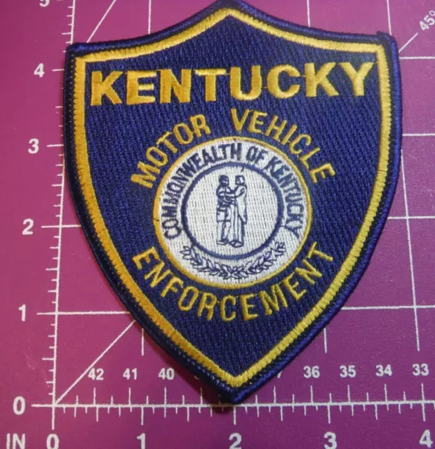 Kentucky-State Police Motor Vehicle Enforcement (Black back) patch