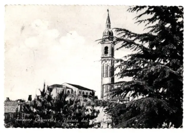 Salzano Venezia Veduta Dal Municipio Viaggiata 1952