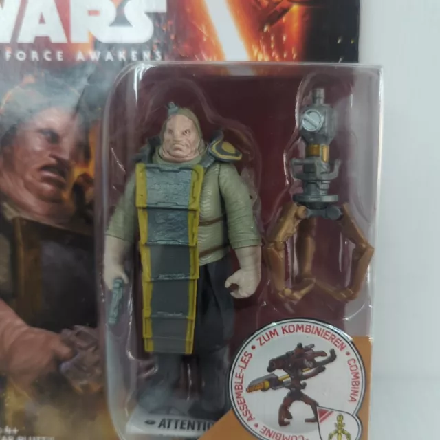 Disney Hasbro 2015 Star Wars The Force Awakens Unkar Plutt 3.75 Inch 2