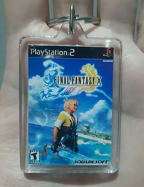 Llavero acrílico Final Fantasy X para Playstation 2. Acrylic Keychain