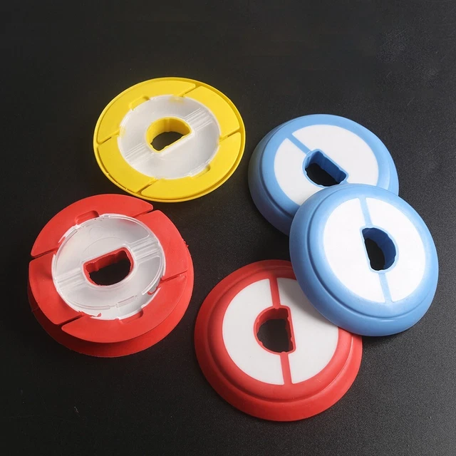 Bobine De Ligne De Pêche – Alliage Alu, 10x9 Cm, 30 G, Avec Coupe-ligne Intégré, Manchon Lumineux, Crochet De Fixation – Pour Mouche Et Nuit