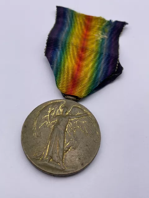 Original World War One Victory Medal, Pte Caddick, South Staffordshire Regiment
