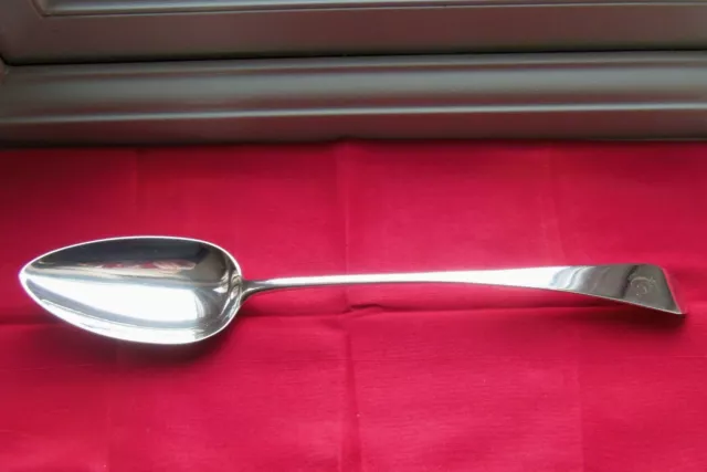 1803 English,Antique Solid Silver Basting Spoon,London,Thomas Streetin.