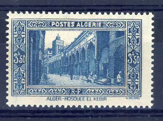 Stamp / Timbre Algerie Neuf N° 123 ** Mosquee El Kebir / Cote + 7 €