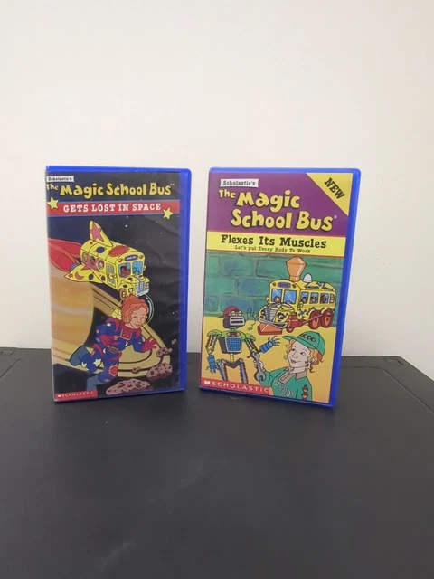 SET OF 2 Vintage Magic School Bus Cartoon Vhs Tapes £4.09 - PicClick UK