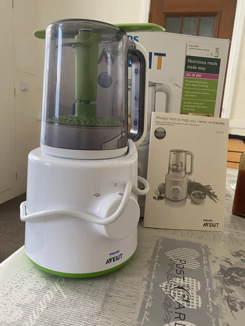 Vapor y licuadora combinados para alimentos para bebés Philips Avent SCF870