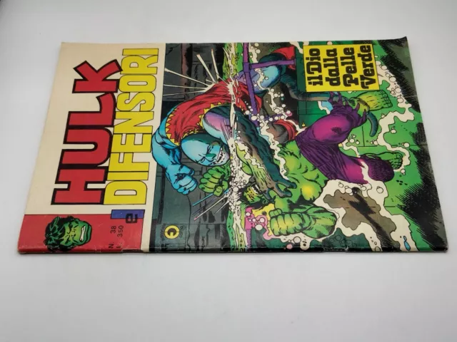 fumetto Hulk e Difensori Originale Ed. corno numero 38