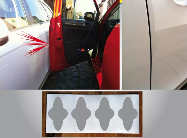 Lackschutzfolie transparent für 4 Türen universal für alle Fahrzeuge