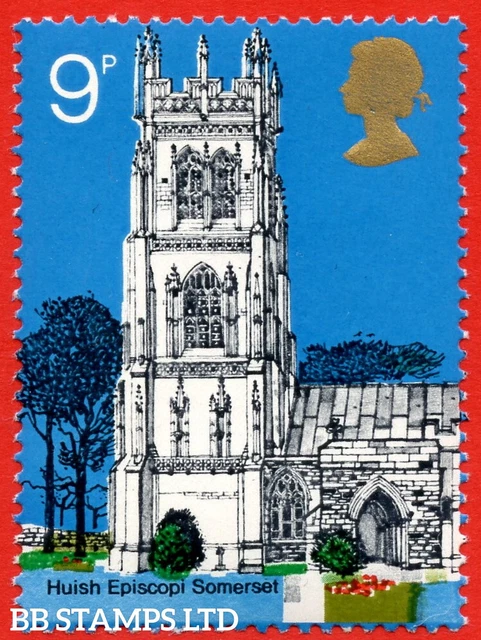 SG. 908y. 1972 Village Churches 9p. Un fine esempio NON MONTATO NUOVO con th B66173