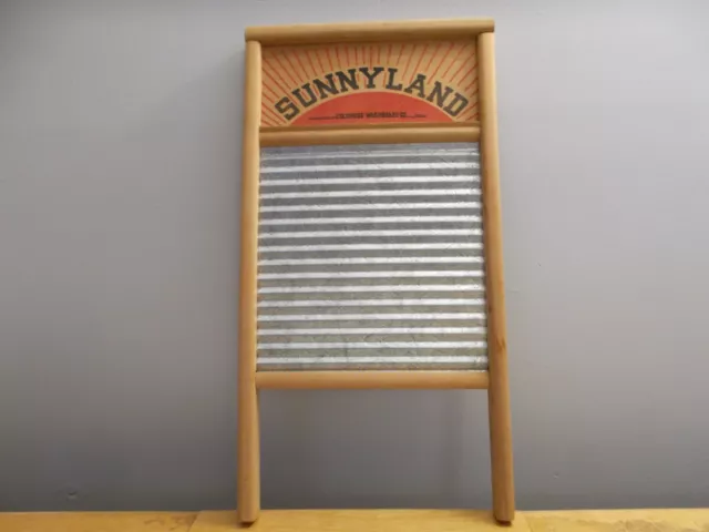 Vintage Sunnyland Washboard Columbus Ohio CO 2090