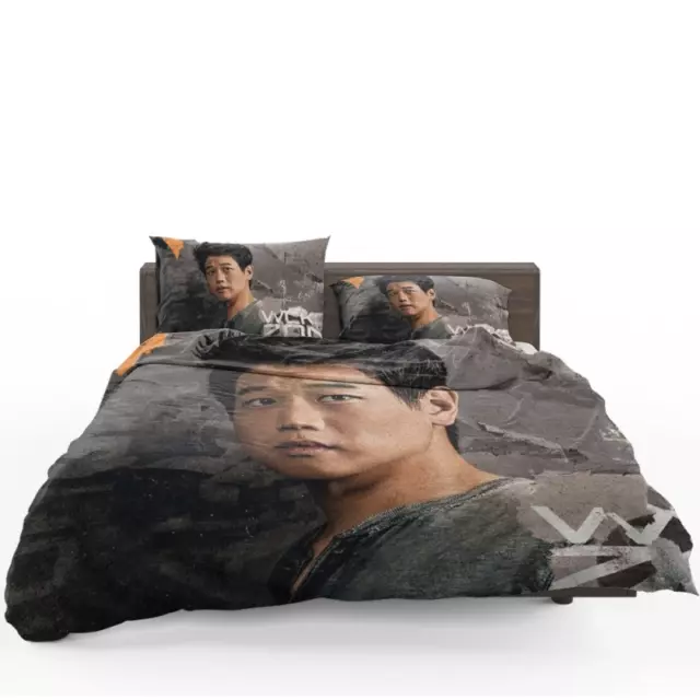 Maze Runner The Death Cure Movie Ki Hong Lee Quilt Duvet Cover Set Bedclothes
