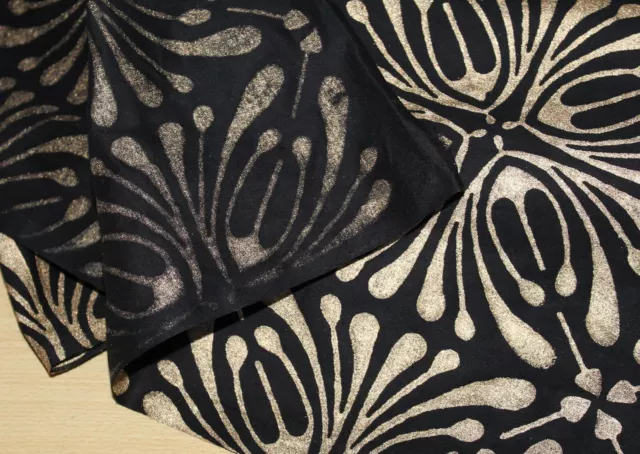 Indien Coton Floral Main Bloc Imprimé Couture Tissu Matière Artisanat Par Yard