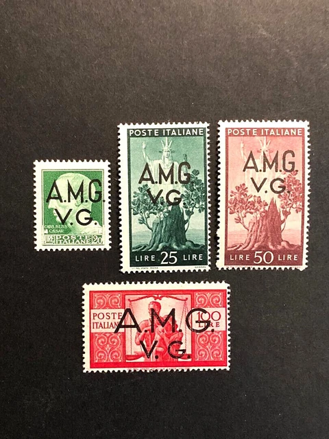 Italy-Venezia Giulia # 1LN10-13 Mint O.G.    Catalog $47.25