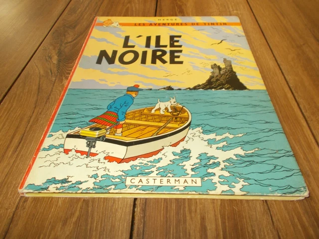Tintin - L'Île noire (BD) main image 0