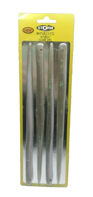 LEURRES STORM NATURISTIC Wildeye Sand Eel 6 15cm par 10 EUR 6,30 - FR