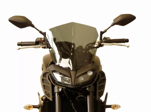 Fabbri Double Satin Screen Cupolino Bisatinato Yamaha Mt-09 2017 Gen-X Touring