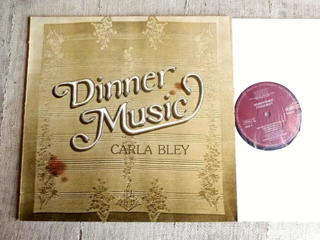 Carla Bley ‎– Dinner Music Etichetta: WATT Works ‎–  ‎–-  LP