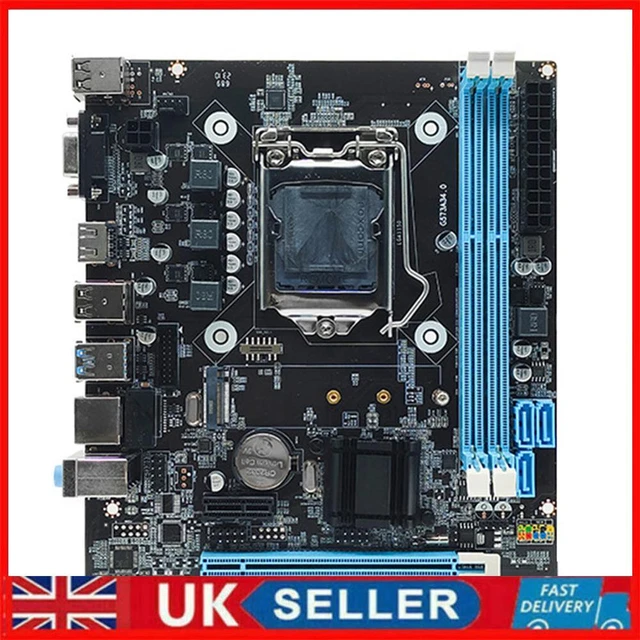 H81 DESKTOP COMPUTER Mainboard 2 X 240pin DDR3 SDRAM Slot MicroATX