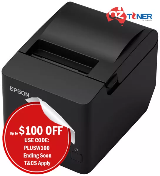 Epson TMT82III-481 USB/Serial Port Thermal Receipt Printer+Auto Cutter 200mm/sec