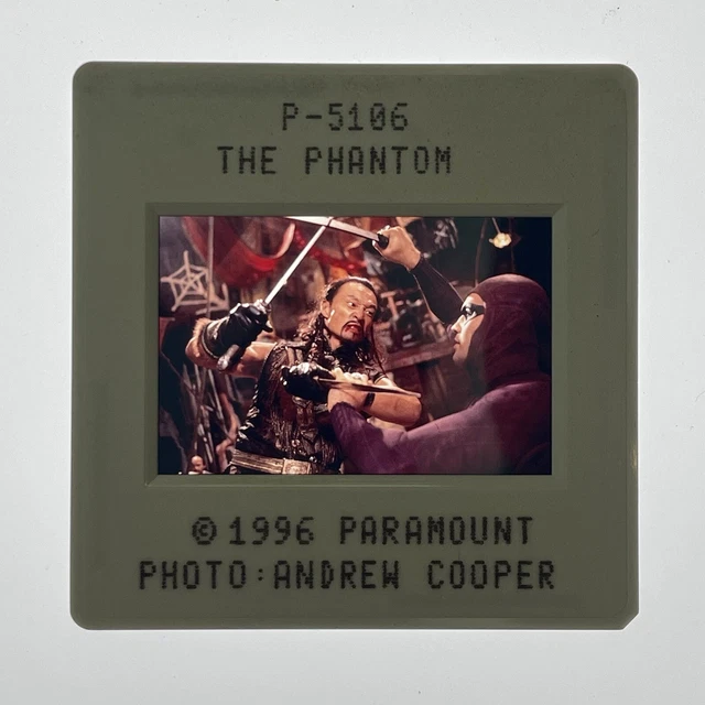 Vintage 35mm Slide S15202 Japanese Actor Cary Hiroyuki Tagawa In The Phantom