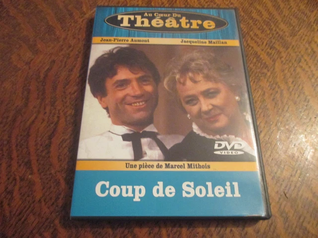 dvd au coeur du theatre jean-pierre aumont & jacqueline maillan coup de soleil