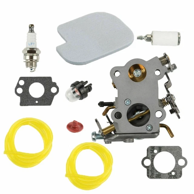 Carburetor Kit For 16 Poulan Predator P3516pr 35cc Gas Chainsaw