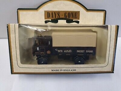 Lledo DAYS GONE MADE IN ENGLAND 1931 FODEN STEAM WAGON TATE & LYLE PACKET SUGAR DELIVERY TRUCK. 