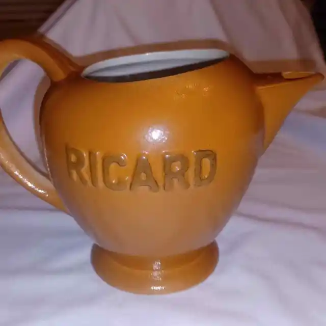 Ricard  Anisette Ceramic Pub Pitcher