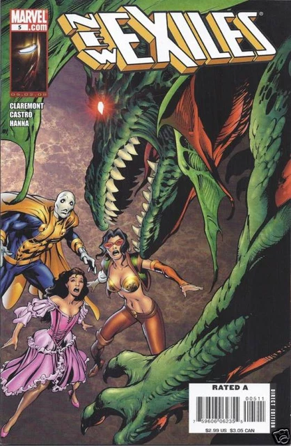 New Exiles Comic 5 Cover A First Print Chris Claremont Tom Grummet Marvel .