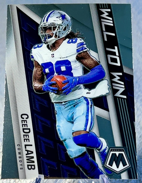 2022 Mosaic CEEDEE LAMB Will To Win #WW-18 Cowboys 🔥🔥🔥