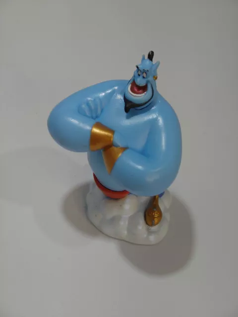 Genuine Disney Aladdin GENIE Lamp Figure Cake Topper Vintage Plastic Vietnam VGC