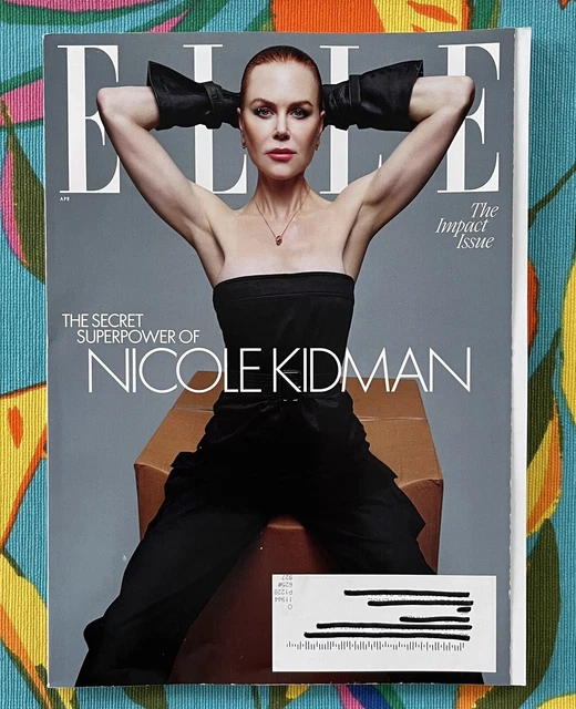 ELLE MAGAZINE April 2024 The Impact Issue feat. Nicole Kidman £4.78