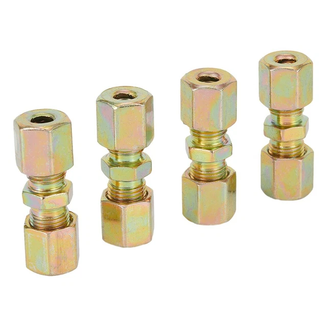 Comodo per soluzione riparazione linea freno 4 connettori per 4 tubi 75 mm