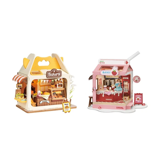 Fornello AGA In Miniatura Per Casa Delle Bambole Scala 1:12 - Colore Crema (Resina)