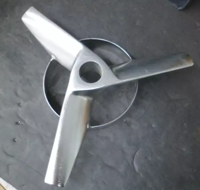 Lightnin A-310 9.5” 316SS Lab Impeller with ring 1" Shaft